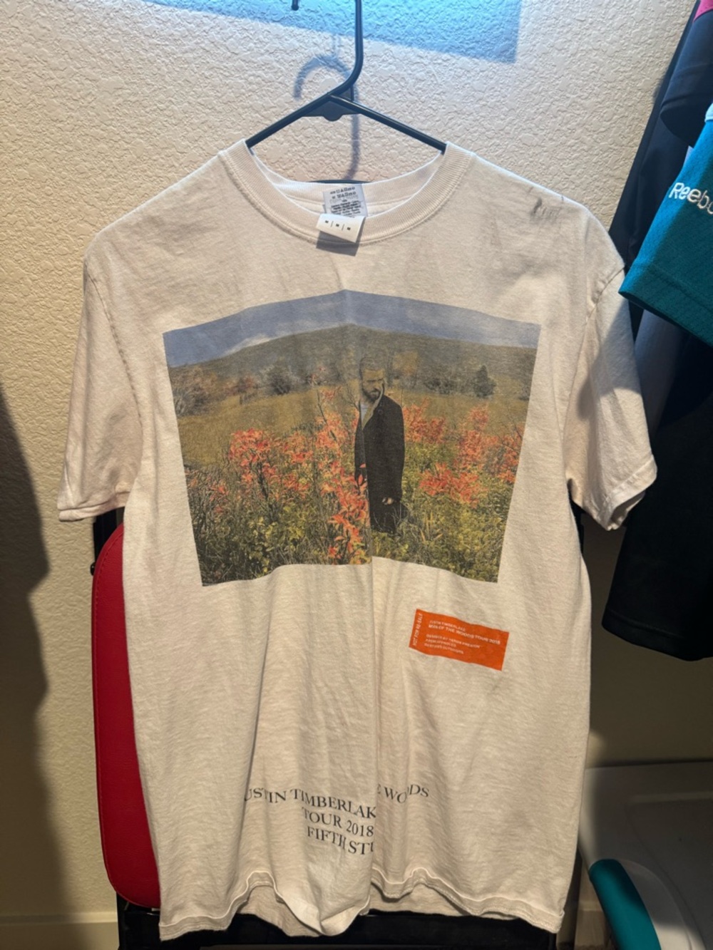 Justin Timberlake tour shirt (see flaws)